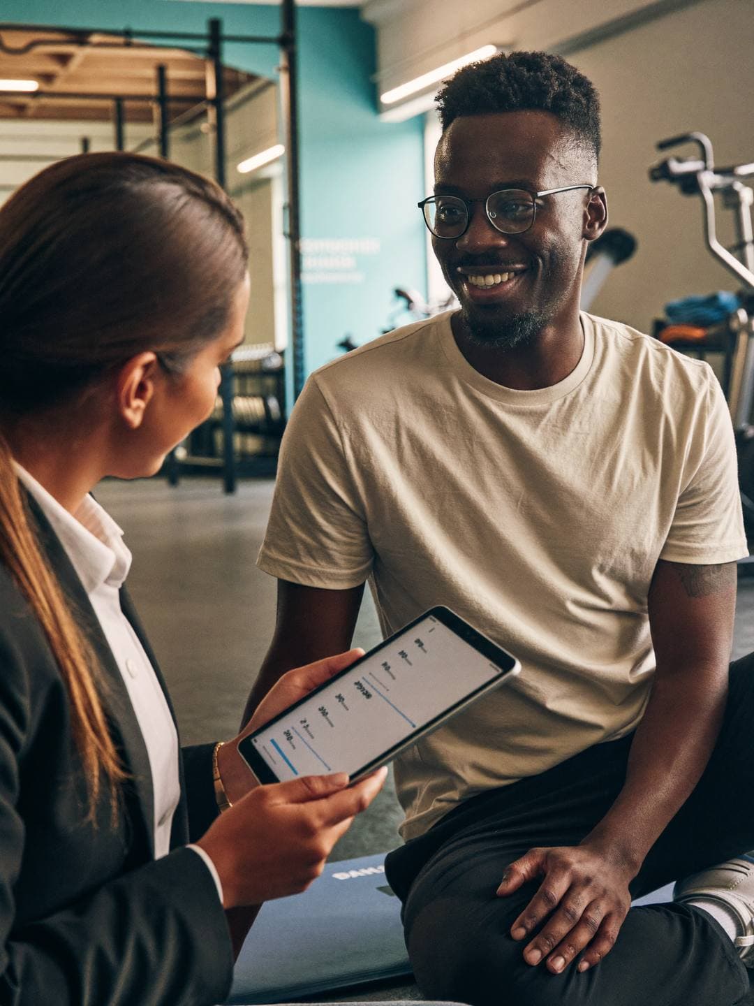 Accountant for gyms reviewing fitness studio finances