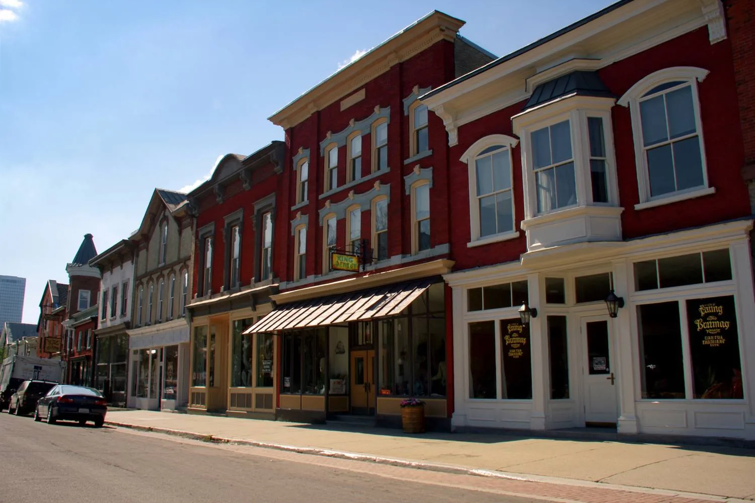 Accountant in Bowmanville, Ontario, downtown heritage main street